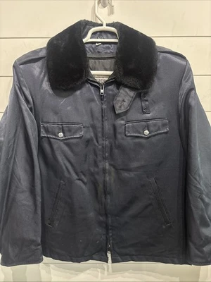 Vintage Blauer Nylolite Police Cop Fire Department Uniform Jacket Mens Sz 44 Vtg - Image 1 of 4