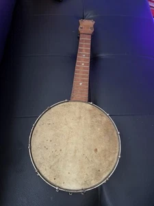 Vintage Concertone Banjo Ukulele Musical Instrument Banjolele  Uke - Picture 1 of 16
