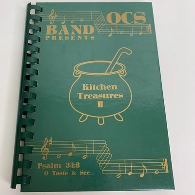 OCS Band Booster Presents Kitchen Treasure II Psalm 34:8 O Taste & See Cookbook - Image 1 of 4