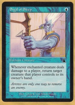 Sigil of Sleep   (Urza's Destiny,  Common,  English,  1999)  MTG - Image 1 of 2