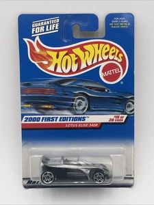Hot Wheels 2000 First Editions #15 of 36 Cars Lotus Elise 340R 2000 #075 Silver - Picture 1 of 7