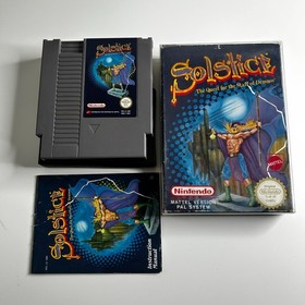 Solstice: The Quest for the Staff of Demnos (Nintendo NES, 1990 PAL A) Puzzle