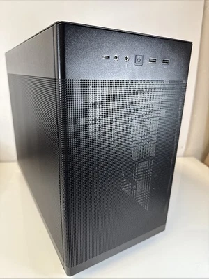 ASUS Prime AP201 Black Mesh MicroATX Desktop Computer Case Pc - Image 1 of 4