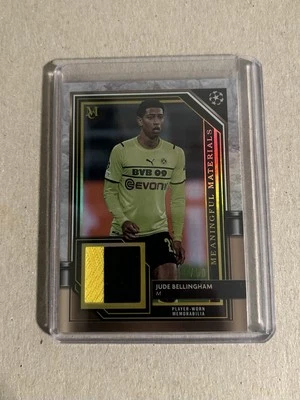 2021-22 Topps Museum Jude Bellingham Dortmund Patch Relic Gold /50 - Image 1 of 2