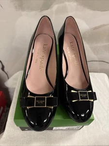 Kate Spade Bowdie Keilabsatz-Pump Damengröße 8B schwarz - Bild 1 von 6