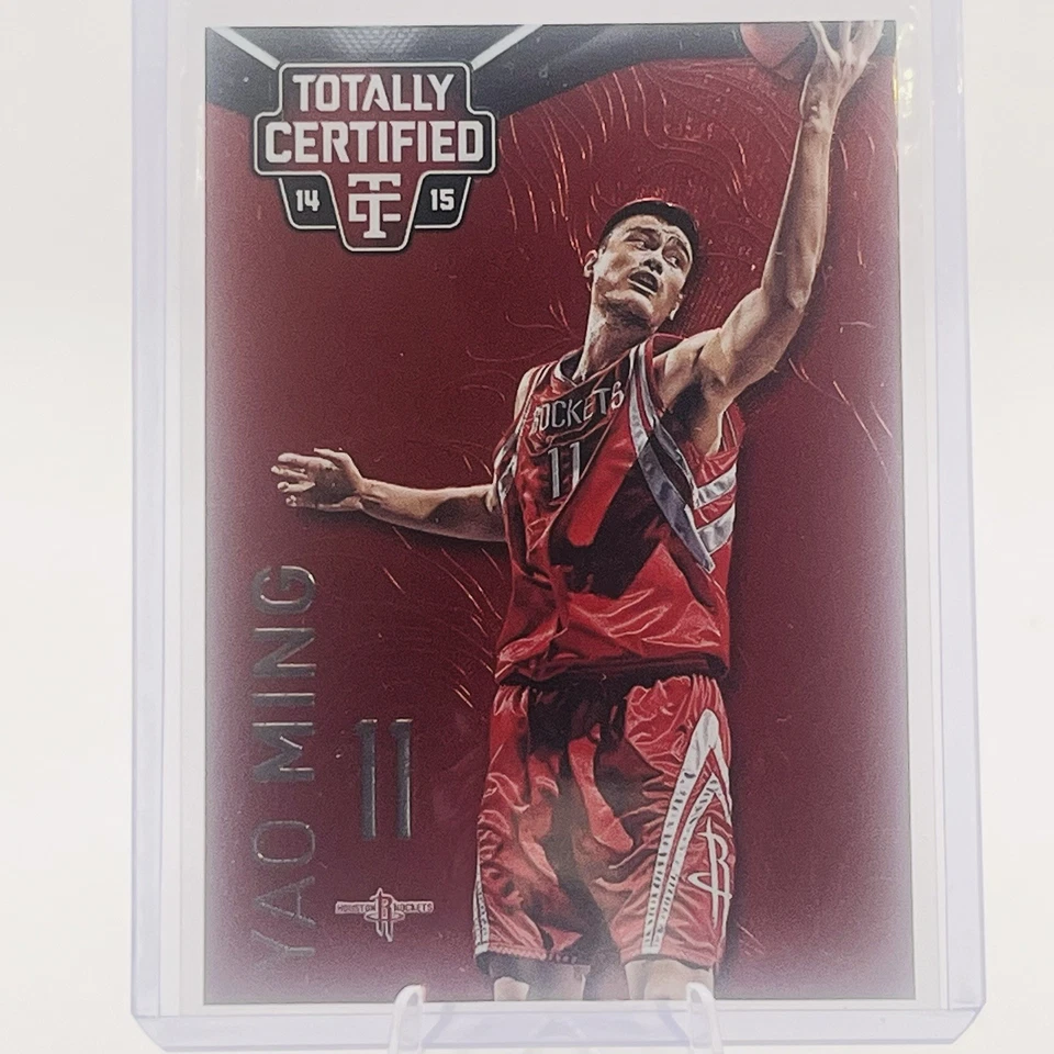 Yao Ming 2014-15 Panini Totally Certified Platinum Red /279 #137 HOF - Image 1 of 1