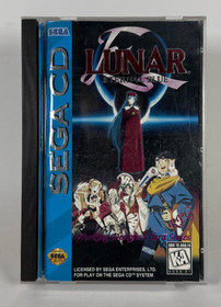 Lunar: Eternal Blue (Sega CD, 1995) Complete CIB Reg Card & Foam Tested - MINTY!