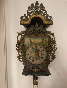 orologio antico a pendolo - Foto 1 di 12