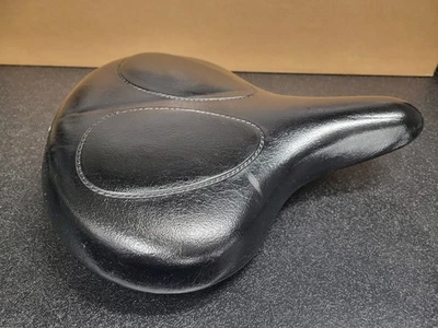 Assento de Bicicleta Schwinn Vintage Preto Airdyne Exercício Selim Extra Largo DESCONTO 7148 - Imagem 1 de 4