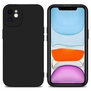 Funda para Apple iPhone 11 Cámara Protección Cubierta Fluida TPU Silicona - Imagen 1 de 73