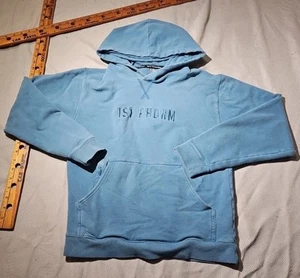 1st Phorm Andy Frisella 75 Hard Hoodie Blue Adult Medium Zip Pocket - Picture 1 of 13