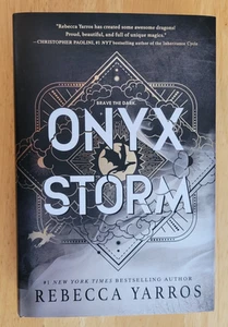 ONYX STORM-DELUXE 1st LTD ED-REBECCA YARROS-2025 RED TOWER BOOKS-HC w/DJ-NEW - Bild 1 von 6