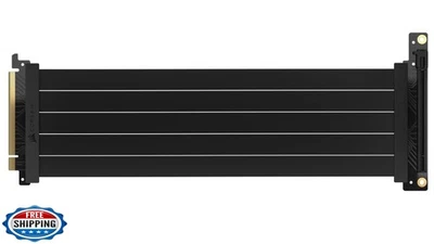 Corsair Premium PCIe 4.0 x16 Extension Cable 300mm - EMI Shielded - 90° Femal - Image 1 of 4