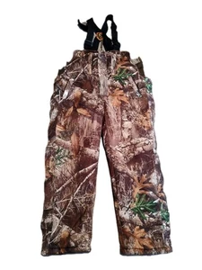 NON-TYPICAL BY DRAKE WATERFOWL YOUTH SILENCER BIB WITH AGION ACTIVEXL SZ 10 CAMO - Picture 1 of 17