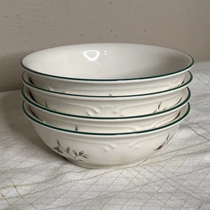 Pfaltzgraff Winterberry Soup Cereal Bowls 6” Set of 4 - Picture 1 of 9