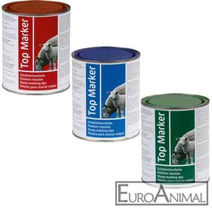 Schafzeichenfarbe Markierfarbe Schafmarkierfarbe Kennzeichnung 1kg Stempel - Bild 1 von 5