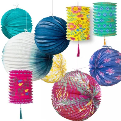 PAPIERLATERNE Geburtstag Garten Haus Sommer Tee Tropisch Hochzeit Party Dekoration - Bild 1 von 4