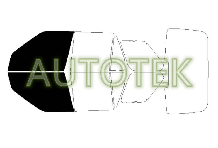 Película precortada 2 puertas ventanas delanteras tinte para Land Rover Range Rover Sport 2006-2013 Foto 1 de 4