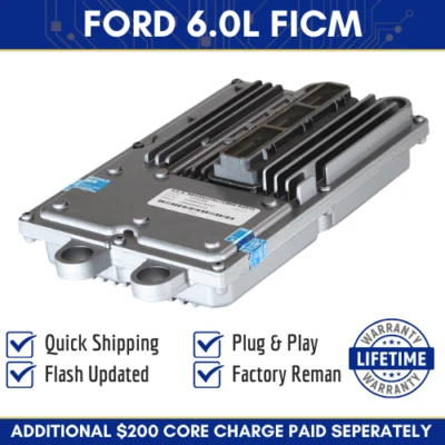 Ford FICM 6.0L Powerstroke Diesel Fuel Injector Module OEM F250 F350 - Image 1 of 4