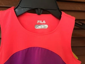 Fila Tennis Tank Cool Max xx-small 3 to 4 for Girls - Picture 1 of 7
