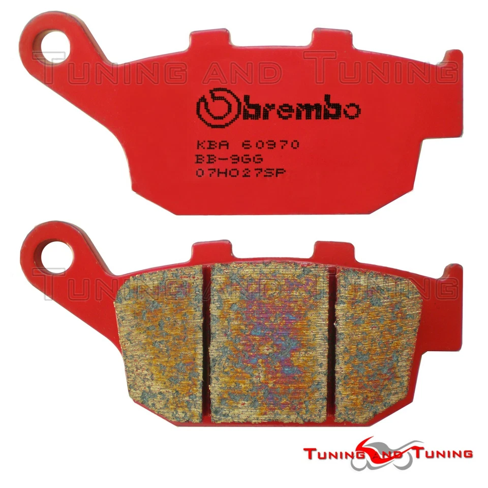 Plaquettes frein Brembo 07HO27SP fritté avec homologation pour Buell Honda