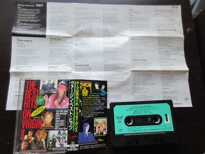 Best Hits on Virgin Japan Cassette Tape Culture Club Foxx Oldfield Simple Minds - Image 1 of 4
