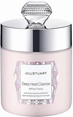 JILL STUART Deep Head Cleanse White Floral Shampoo Conditioner Treatment JAPAN - Image 1 of 2