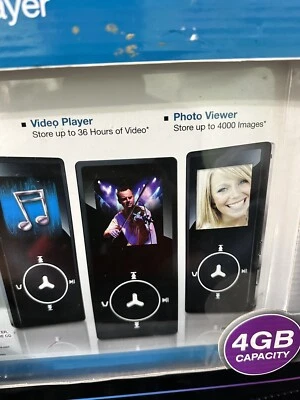 Sharper Image 4-in-1 Digital Media Player & Video Player, Rechargeable 4GB - Image 1 of 4