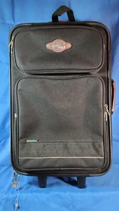 Ricardo Beverly Hills Renegades II Retractable Handle Luggage Style 4100 Black - Picture 1 of 24