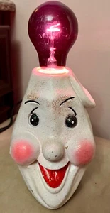 Rare Vintage Halloween Happy Ghost Night Light lamp - Picture 1 of 6