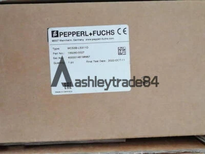1PIECE NEW PEPPERL+FUCHS CODE READER WCS3B-LS311D - Image 1 of 2
