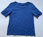 Pendelton Women?s Petite Large Blue T Shirt 100% Cotton.