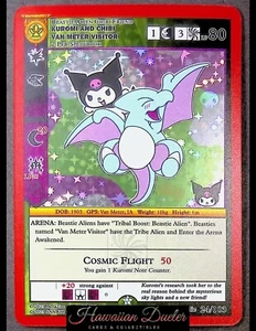MetaZoo Kuromi's Cryptid Carnival Kuromi y Chibi Furgoneta Medidor Visitante Holo #24 - Imagen 1 de 1