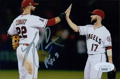 Kaleb Cowart Los Angeles Angels Signed 4x6 Glossy Photo JSA Authenticated - Image 1 of 2