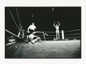 JAMES A. FOX BOXE BOXING 1970s VINTAGE PHOTO ORIGINAL #64 SERIE #18  18x24 cm - Picture 1 of 1