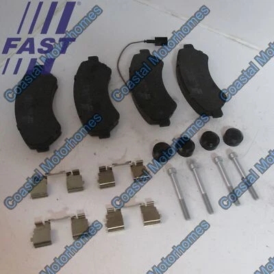 Fits Fiat Ducato Peugeot Boxer Citroen Relay Q17 Q20 Front Pads Set 77364015 - Image 1 of 4