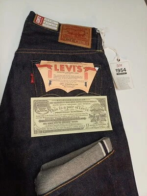 Levi'S  501Z XX 1954 Cimosa Big E 33x 34 Hidden Rivets LVC - Image 1 of 4