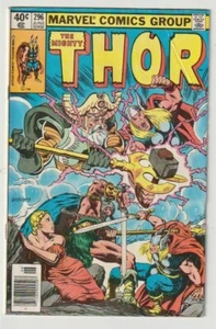 f690 Thor 296 Marvel 1980 Comic Book Higher Grade - Picture 1 of 2