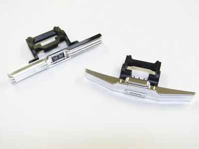 FITS TRAXXAS TRX-4MT 1/18 MONSTER TRUCK Bumpers Chrome Ford TRX4M RC3F - Image 1 of 3