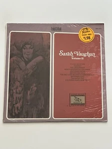 Sarah Vaughan - Vol. 2 - Von Sarah Vaughan - Schallplatte - Neu - Versiegelt - Bild 1 von 4