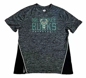 Milwaukee Bucks — UNK Polyester T-Shirt — Size Men’s XL - Picture 1 of 5