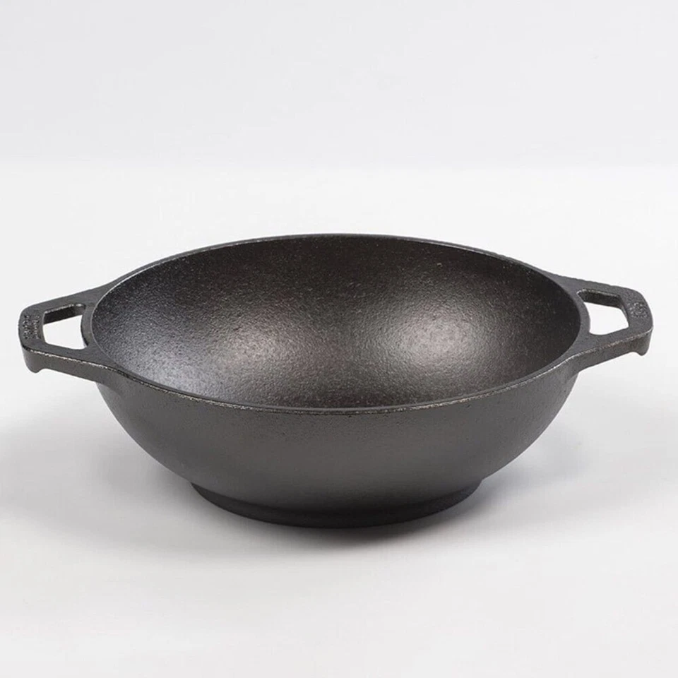 Lodge Manufacturing Company L9MW Mini Wok Cast Iron 9" - Black