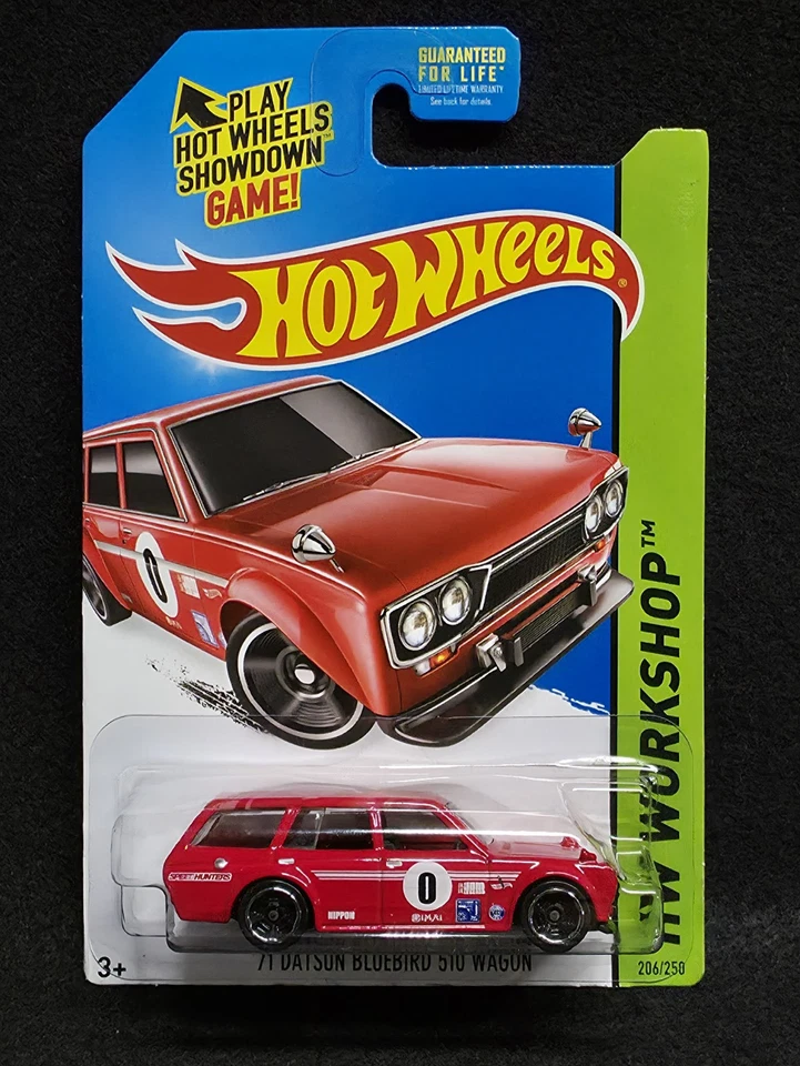 2014 Hot Wheels Red Nissan 370z MOC HW Workshop 249/250 Greddy