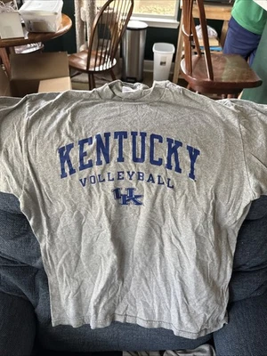 Camiseta de voleibol Kentucky Wildcats talla L gris campeón Foto 1 de 4