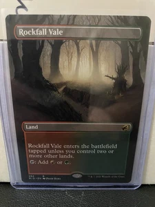 Rockfall Vale (Borderless) [Innistrad: Midnight Hunt] Magic MTG 284 - Picture 1 of 3