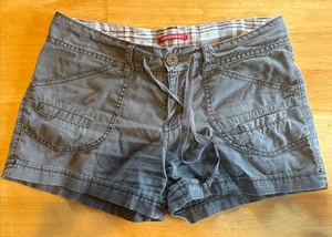 Women’s Union Cargo Shorts Unionbay Size 7 Gray 100% Cotton RN 60307 - Picture 1 of 3