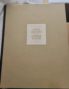 Andrew Wyeth's "Le Quattro Stagioni" 5 Riproduzioni #275/500 Firmate - Foto 1 di 8