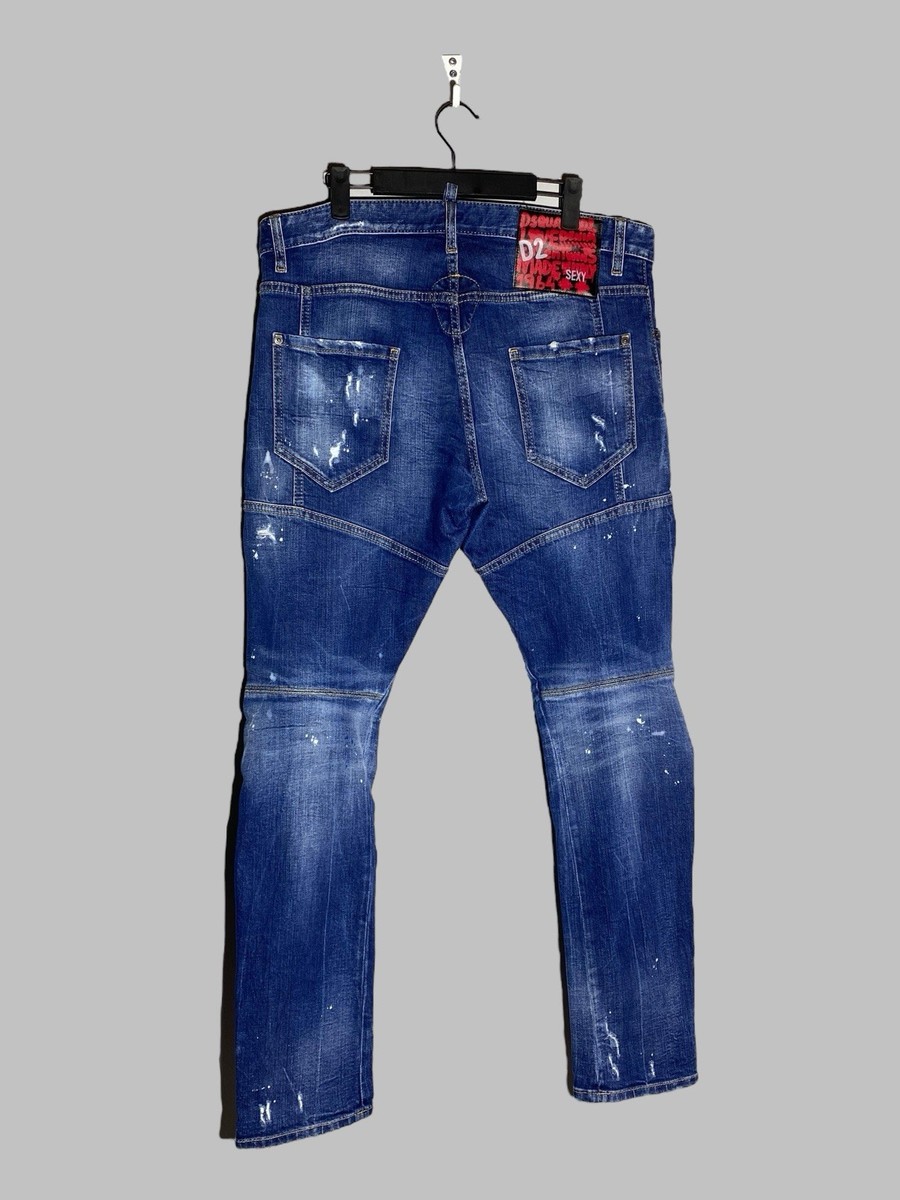 Dsquared2 Biker Regular Size Jeans for Men | eBay Dsquared2 Biker Regular Size Jeans for Men | eBay