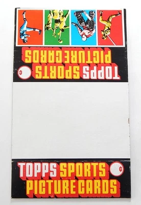 Paquete de estante de béisbol Topps 1977 caja de exhibición vacía Foto 1 de 2