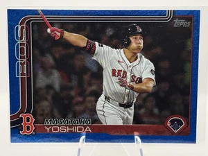 2025 Topps #324 Masataka Yoshida Blue Holo Foil #/150 - Picture 1 of 2